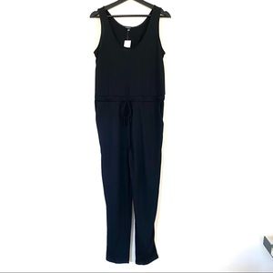Comfy Casual Black Jumpsuit by Ambiance